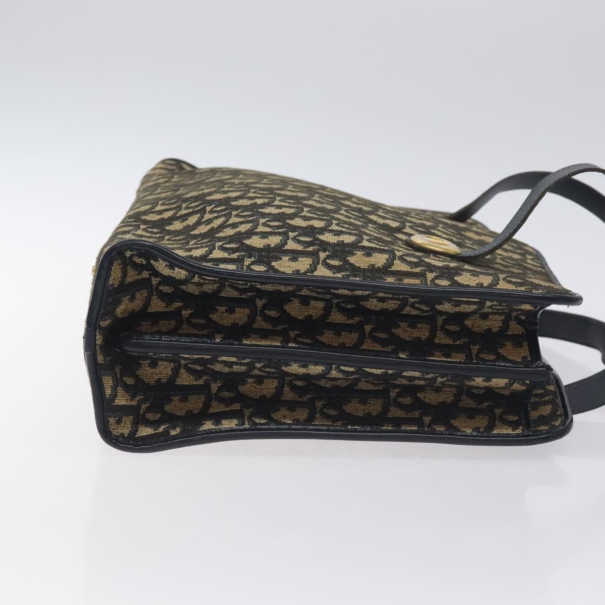 Christian Dior Trotter Shoulder Bag Canvas Navy Canvas Shoulder Bag Bag ()