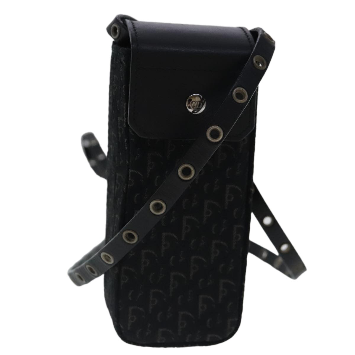 Christian Dior Trotter Pouch Diorissimo Canvas Black Canvas Clutche & Pouche Bag ()