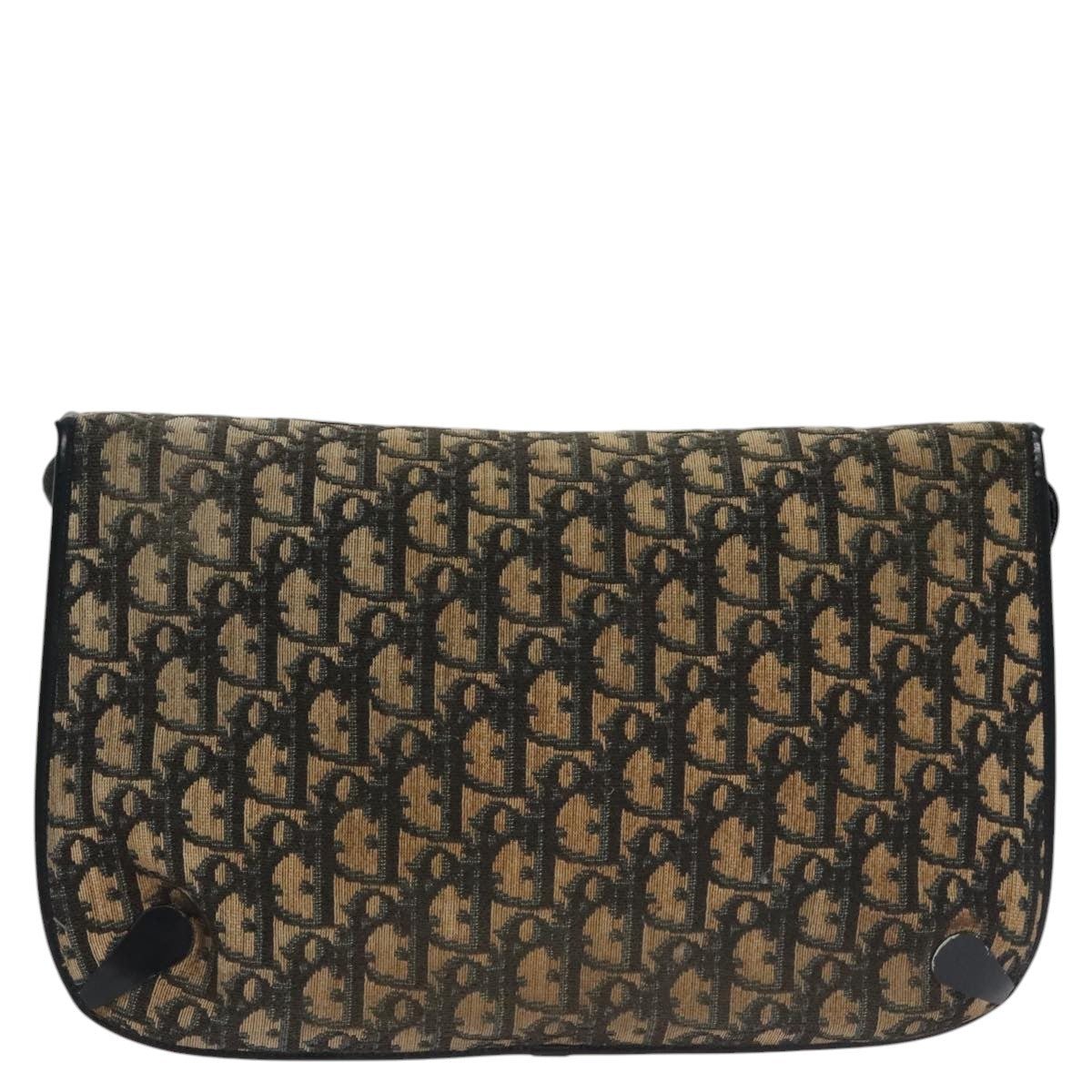 Christian Dior Trotter Shoulder Bag Canvas Navy Canvas Shoulder Bag Bag ()