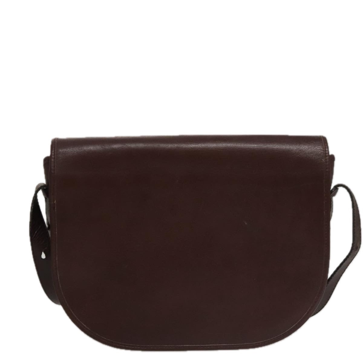 Christian Dior Trotter Shoulder Bag Canvas Burgundy Leather Shoulder Bag Bag ()