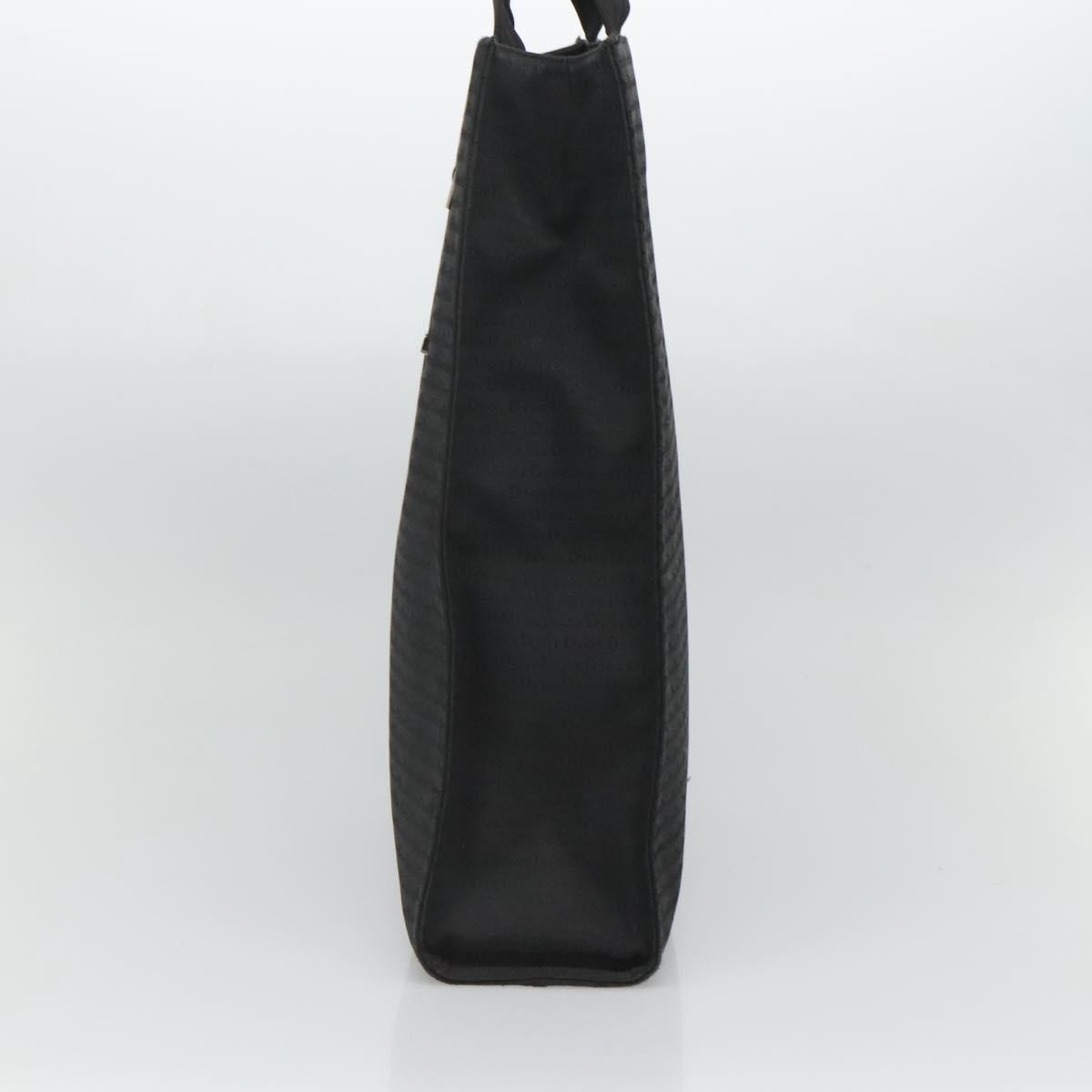Christian Dior Tote Canvas Black Canvas Tote Bag Bag ()