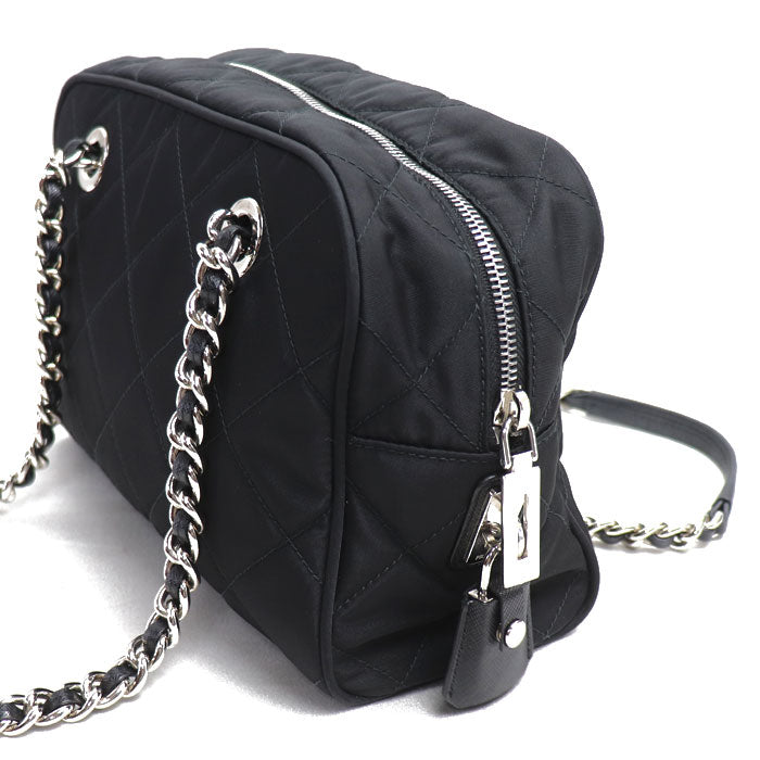Prada Tessuto Impuntu Nylon Shoulder Bag