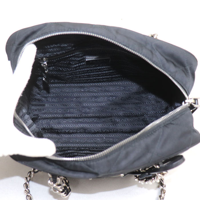 Prada Tessuto Impuntu Nylon Shoulder Bag