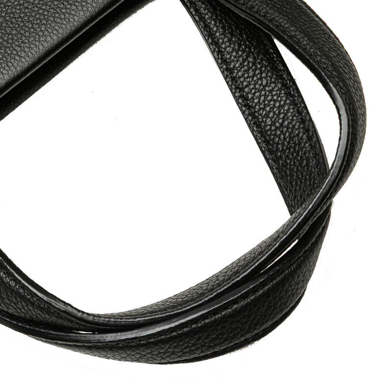 Fendi Peekaboo Iconic Essential Leather 2way Handbag