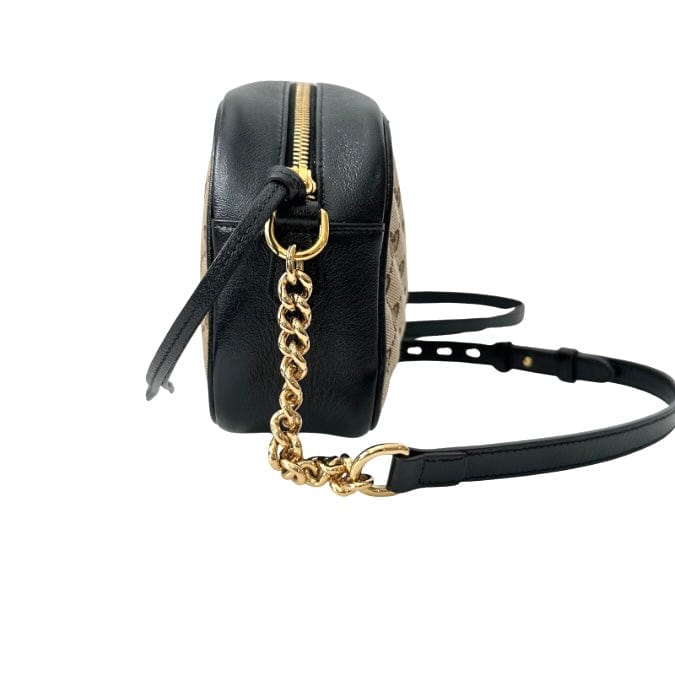 Gucci Monogram Chain Leather Tote