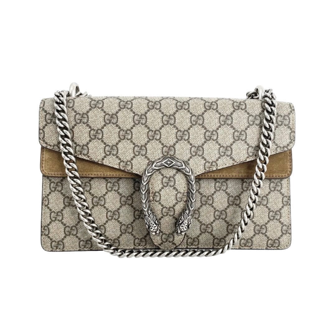 Gucci Chain Canvas Shoulder Bag