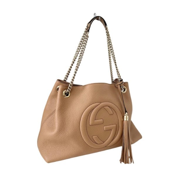 Gucci Chain Leather Tote