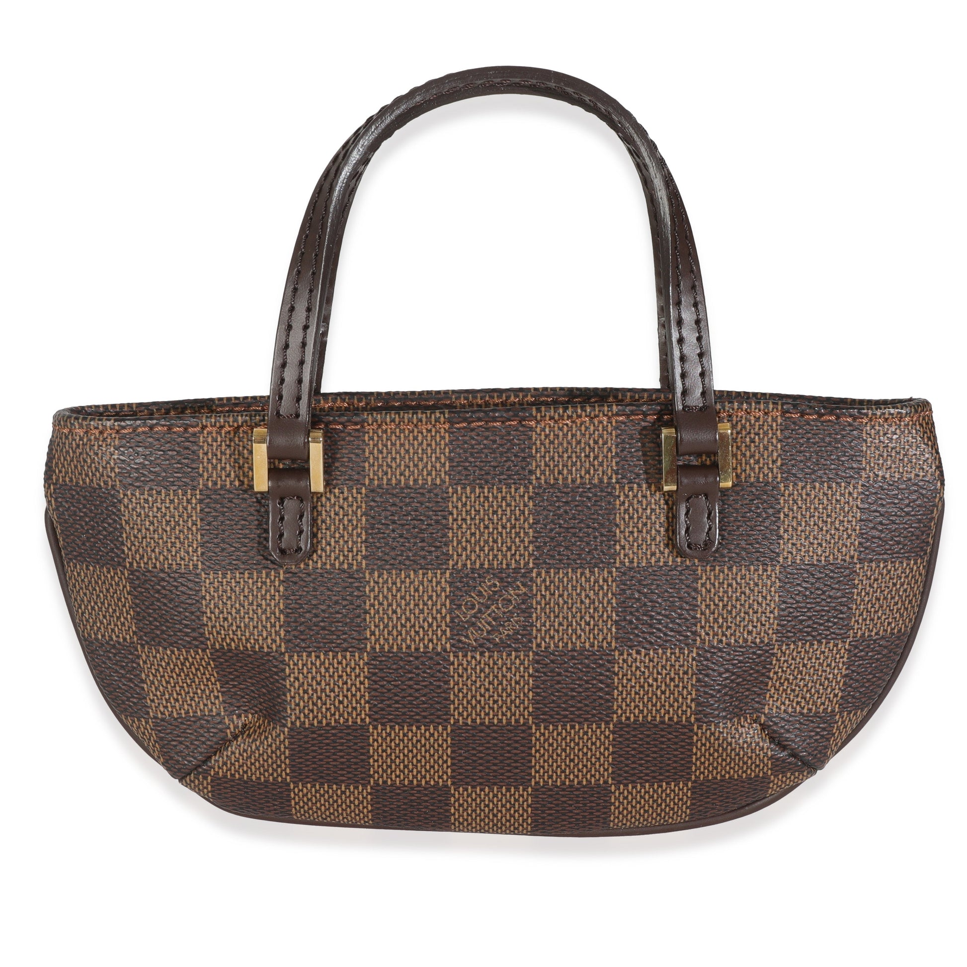 Designer Women's Crossbody Bag | Louis Vuitton Damier Ebene Canvas Manosque GM Pochette