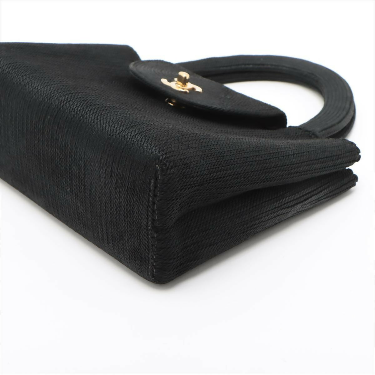 Chanel Black Caviar Rope-embellished Tote Bag