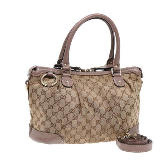 Gucci Canvas Shoulder Bag