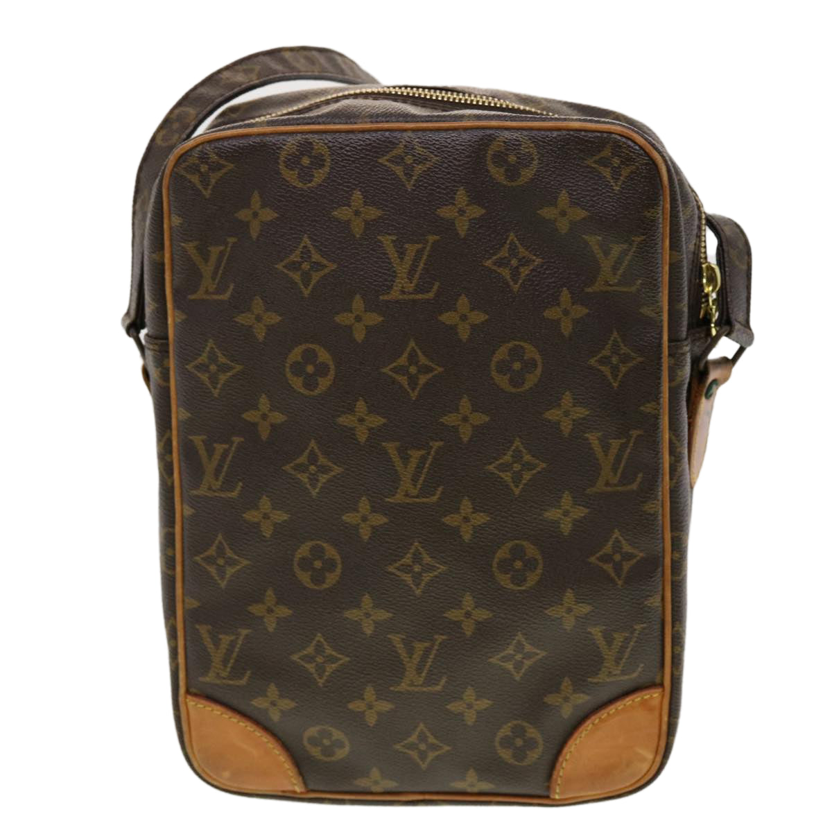 LOUIS VUITTON Monogram Danube MM Shoulder Bag M45264 LV Auth th3618