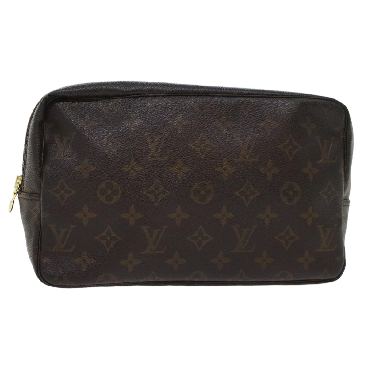 LOUIS VUITTON Monogram Trousse Toilette 28 Clutch Bag M47522 LV th3829