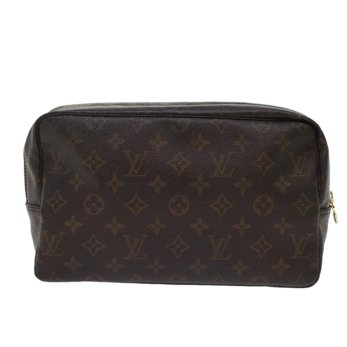 LOUIS VUITTON Monogram Trousse Toilette 28 Clutch Bag M47522 LV th3829