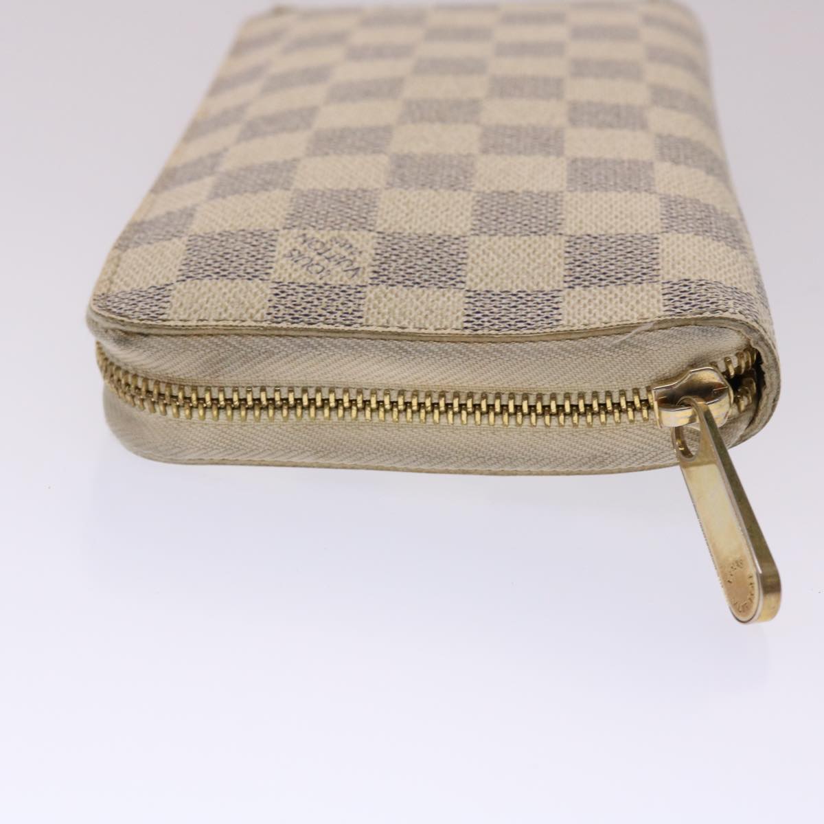 LOUIS VUITTON Damier Azur Zippy Organizer Long Wallet N60012 LV th3845