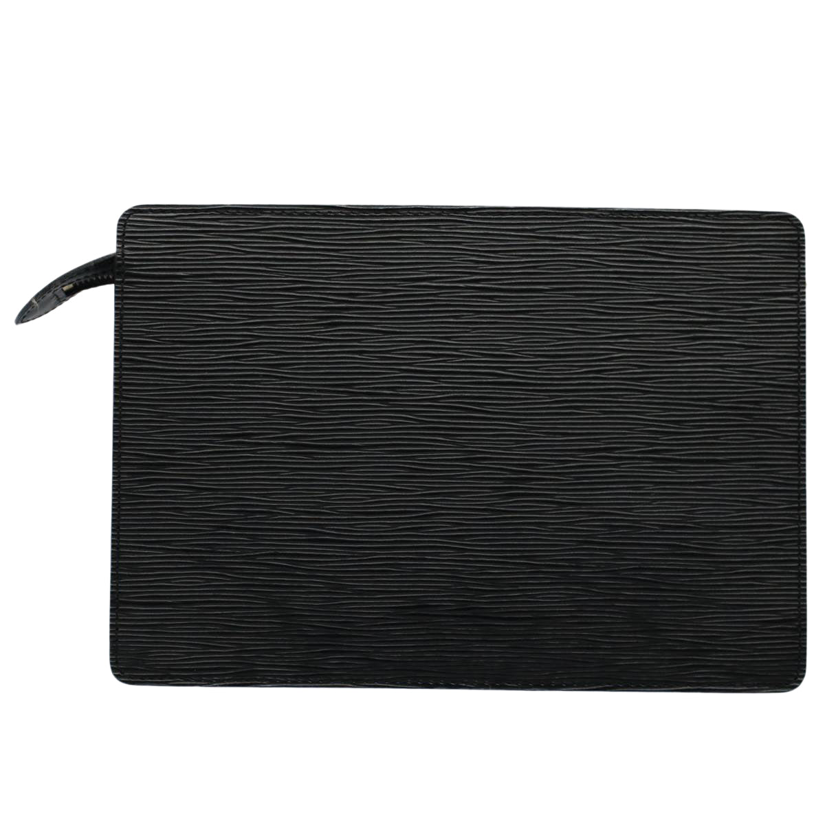 LOUIS VUITTON Epi Pochette Homme Clutch Bag Black M52522 LV Auth th4042