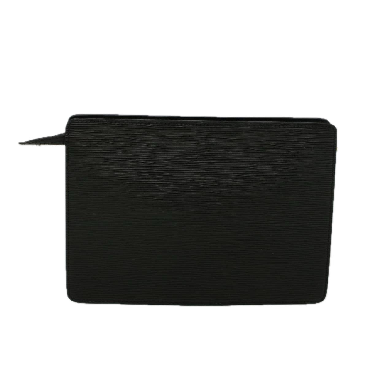 LOUIS VUITTON Epi Pochette Homme Clutch Bag Black M52522 LV Auth th4162