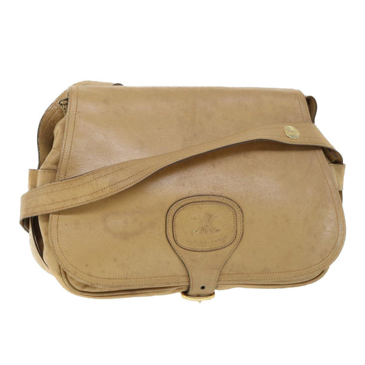 Luxury CELINE Shoulder Bag Beige ti1236