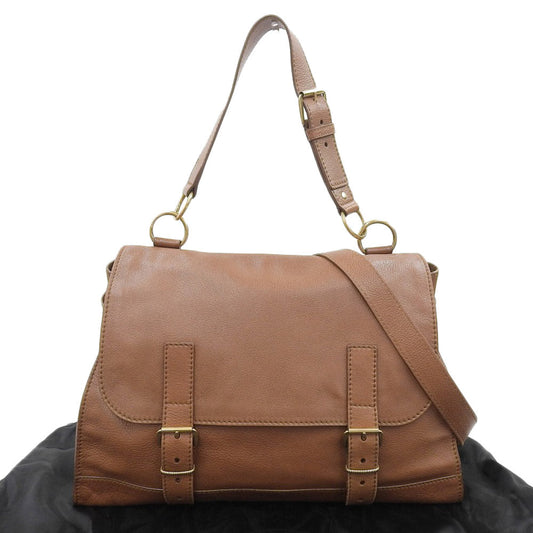 Saint Laurent Leather 2WAY Messenger Bag