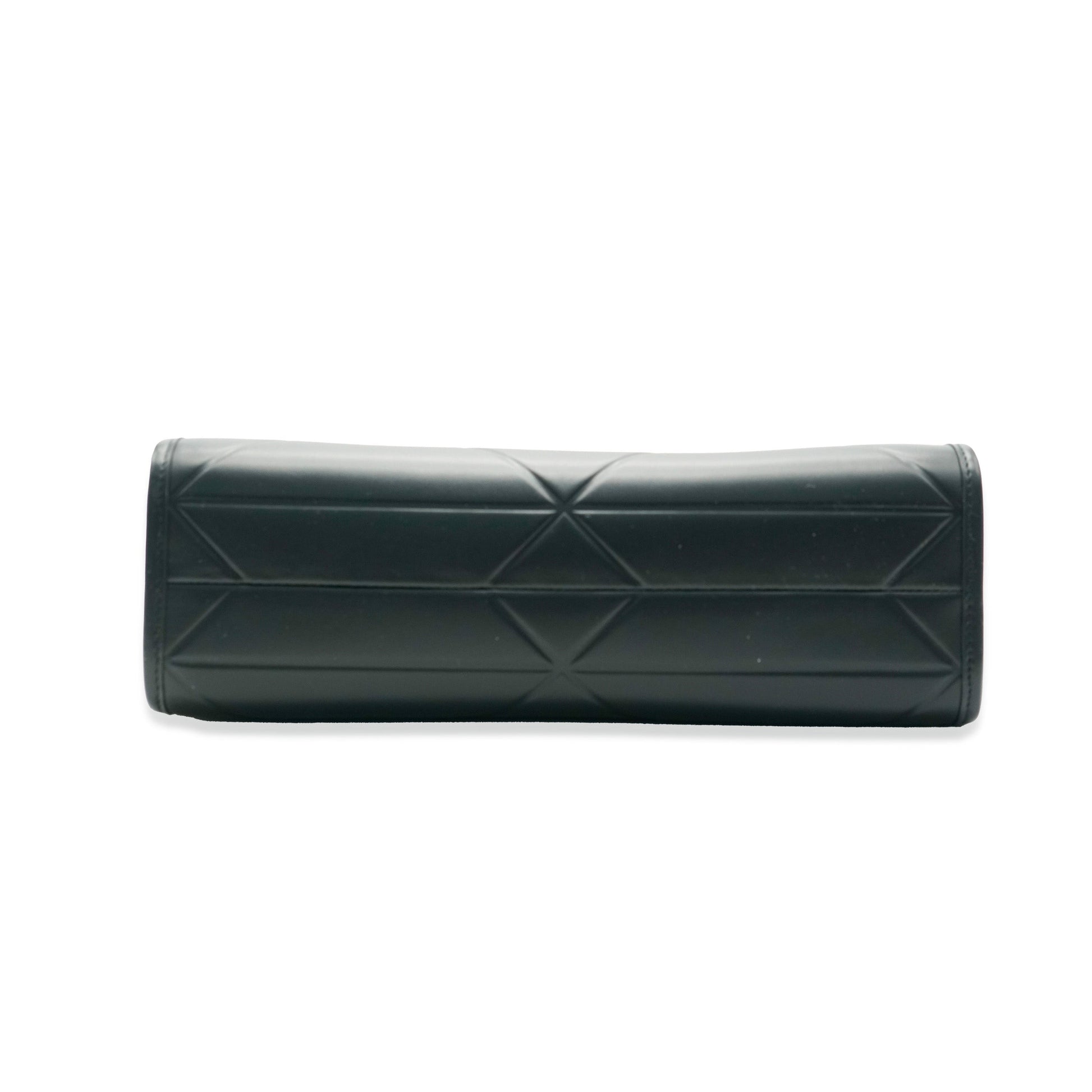 PRADA Black Soft Calfskin Small Symbole Tote