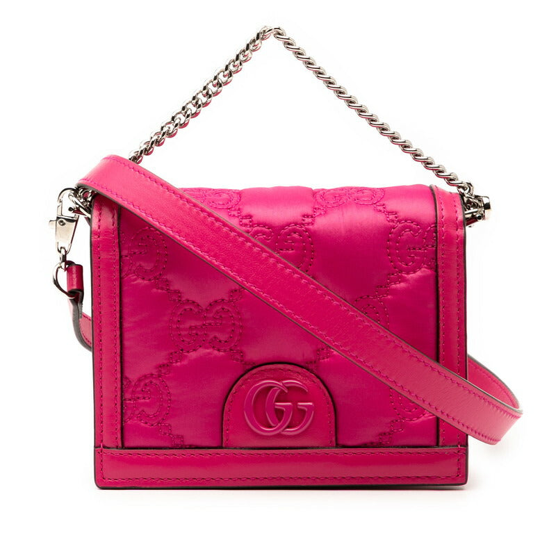Gucci GG Marmont MatelassÃ© Nylon Leather 2way Bag