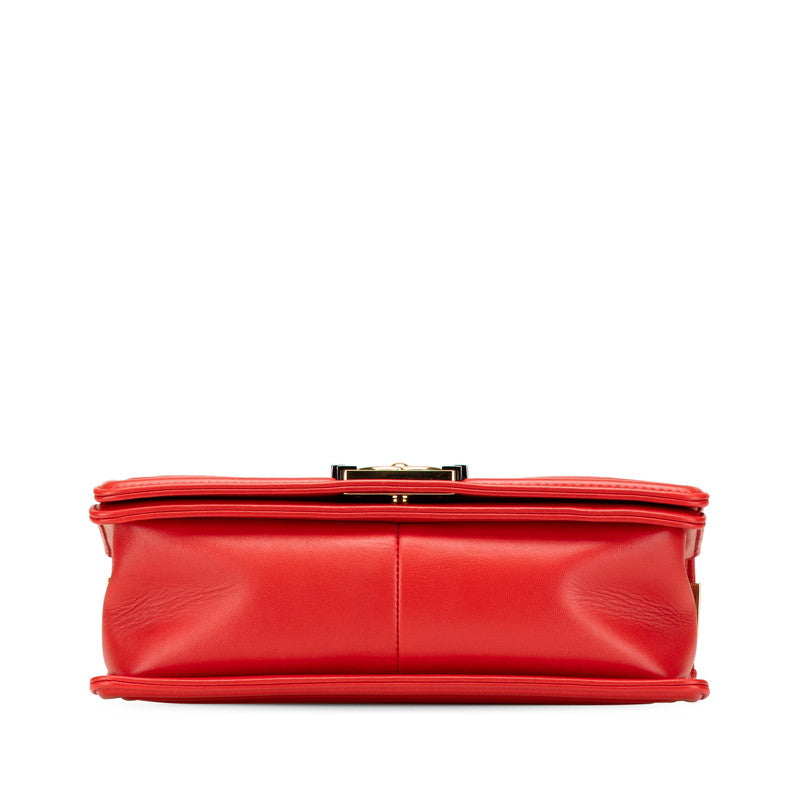 Chanel Boy Chanel Lambskin Shoulder Bag