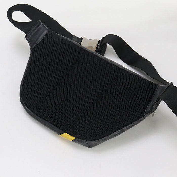 FENDI 7VA562 Belt bag Diagonal body bag PVC black mens