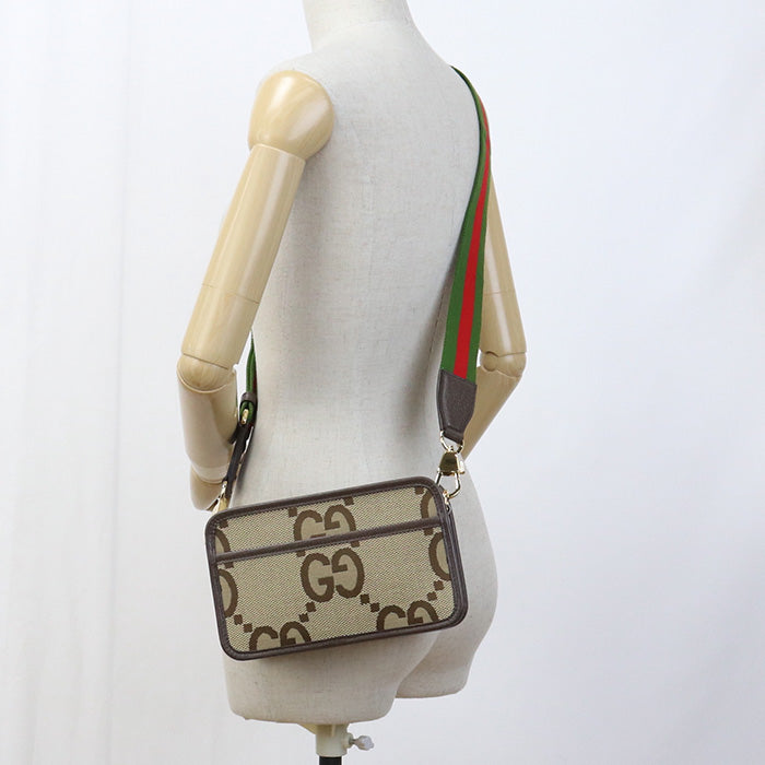 GUCCI Mini bag 190000 Shoulder Bag canvas begie Women