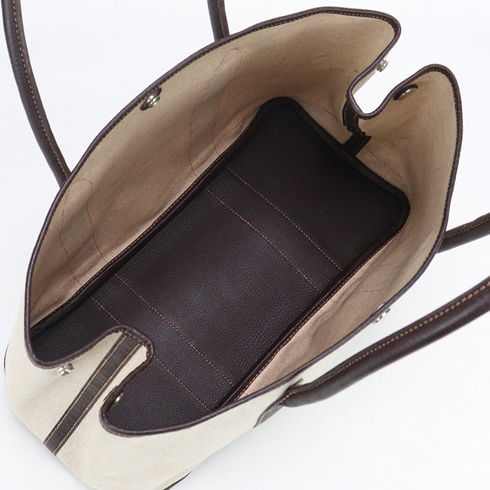 HERMES Garden party PM Tote Bag beige Women