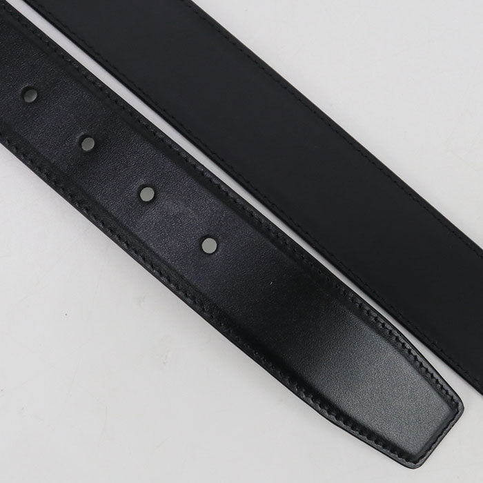 LOUIS VUITTON Belt: LV Skyline belt/Nappa leather black mens