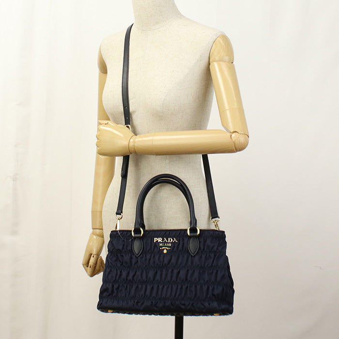 PRADA 1BA173 2DGX F0216 2WAY Tote Bag Nylon/2WAYTote Bag navy Women
