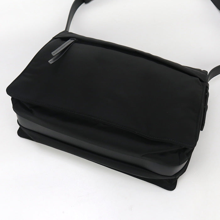 PRADA 1BD255 RFLH F0002 Medium Padded Diagonal Shoulder Bag black Women