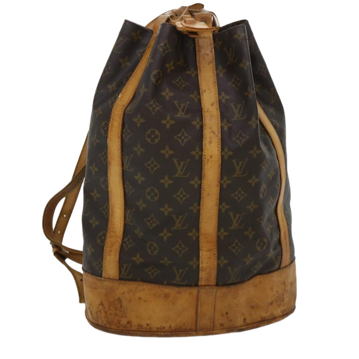 LOUIS VUITTON Monogram Randonnee GM Shoulder Bag M42244 LV uy101