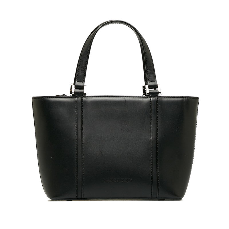 Burberry Nova Check Leather Handbag