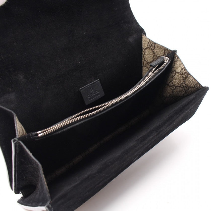 Gucci Chain Canvas Shoulder Bag