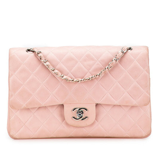 Chanel Double Flap MatelassÃ© Lambskin Shoulder Bag
