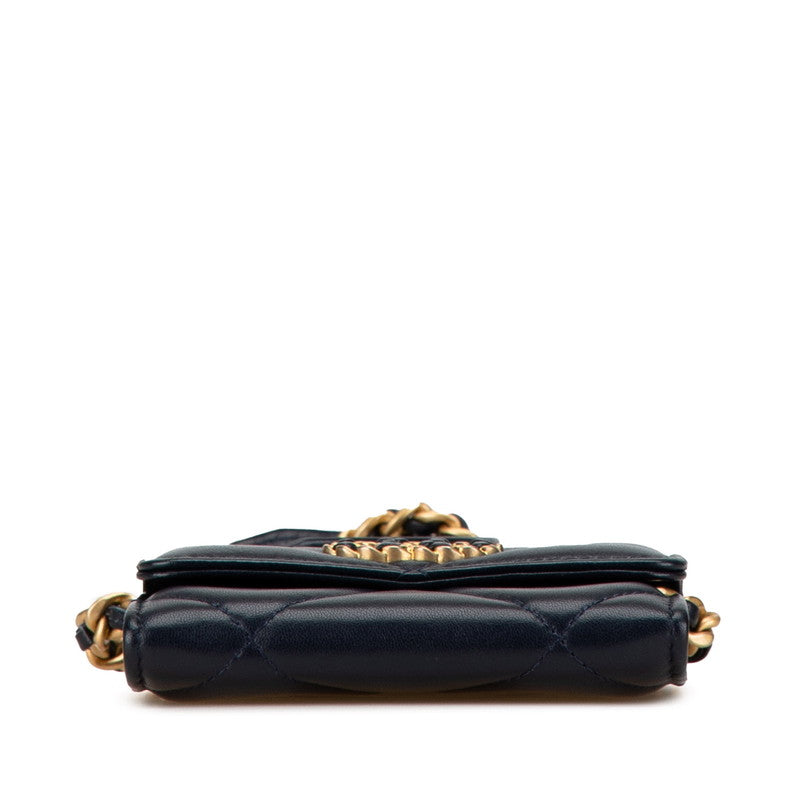 Chanel Coco MatelassÃ© Lambskin Shoulder Bag