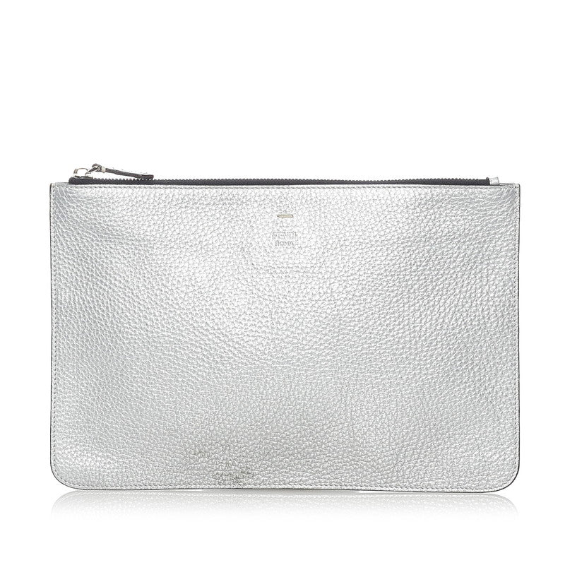 Fendi Leather Clutch Bag