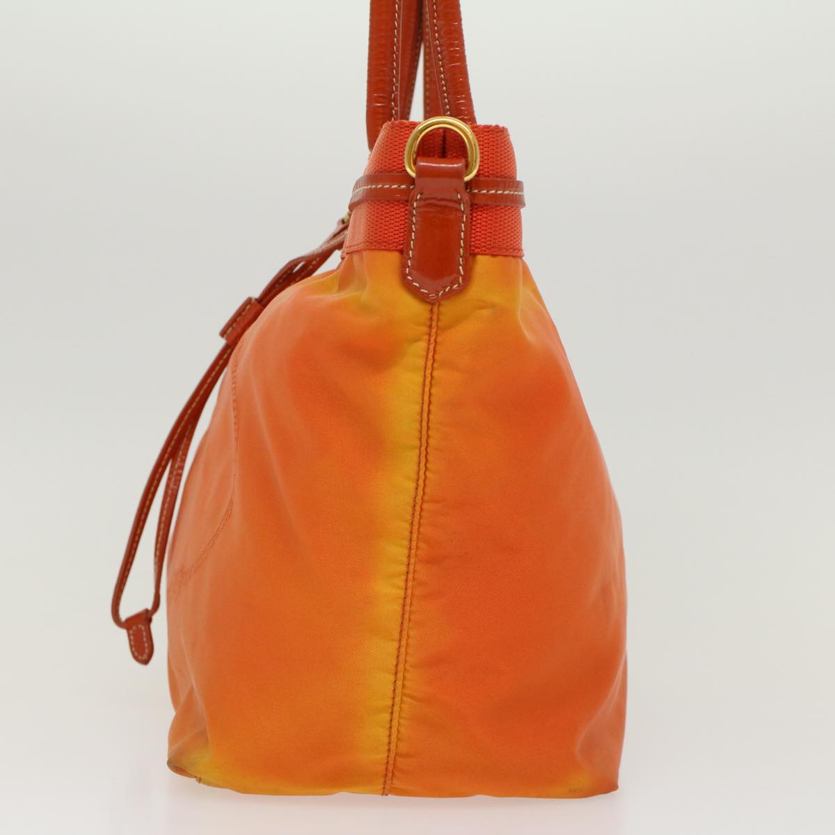 Prada Tote Bag Nylon Orange