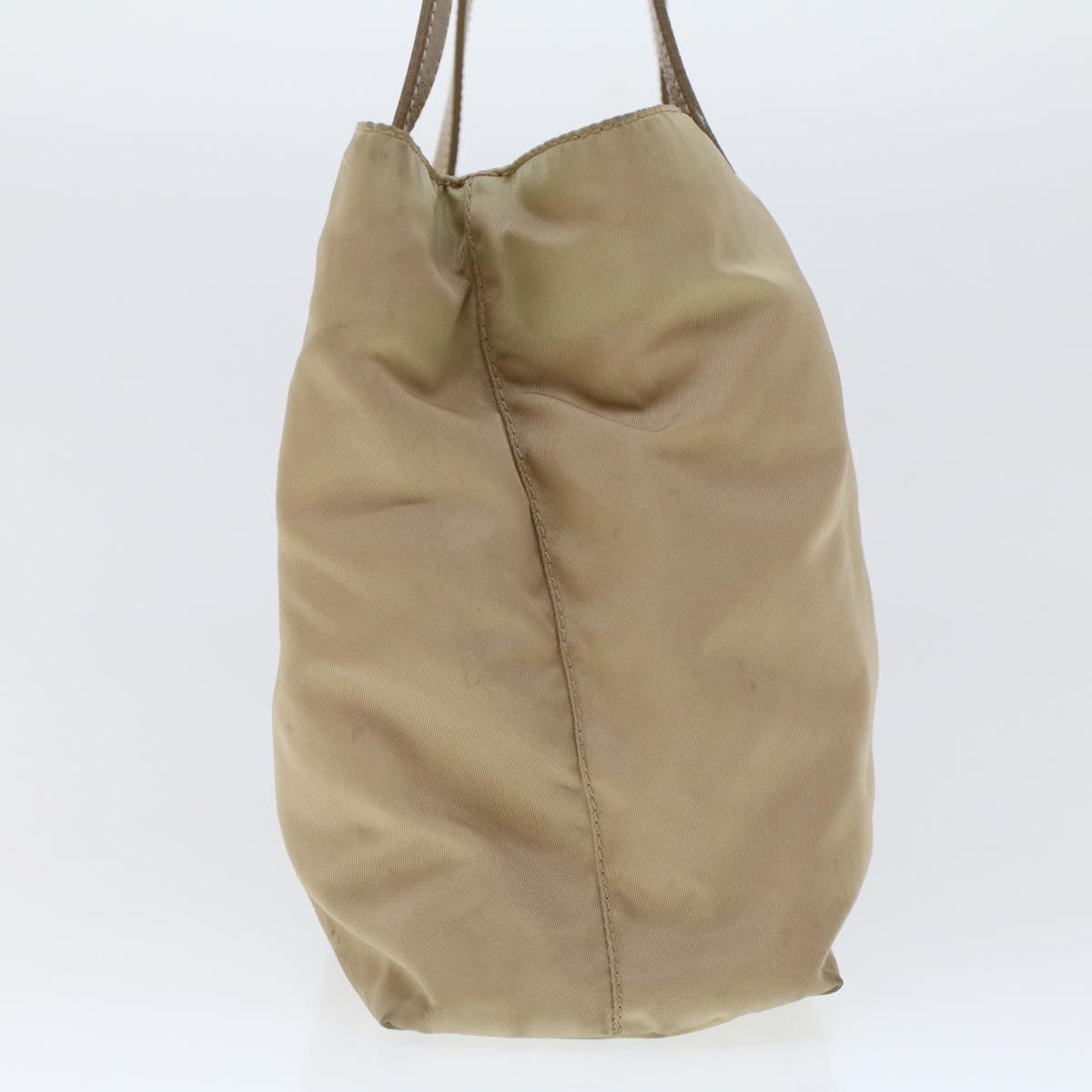 Prada Tote Bag Nylon Beige