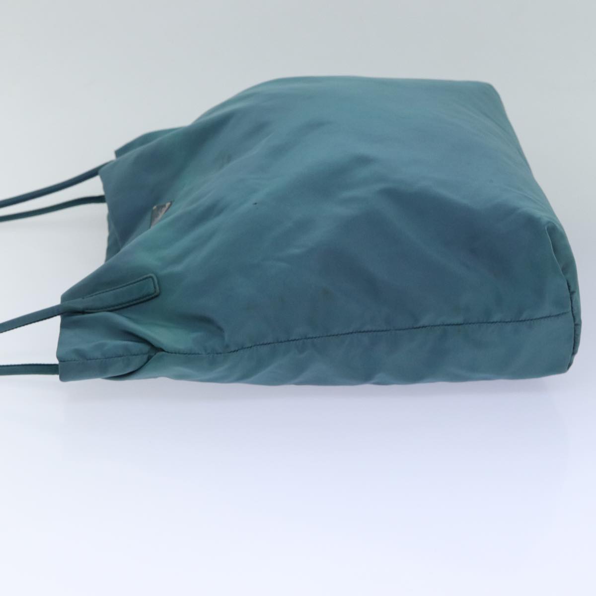 PRADA Tote Bag Nylon Blue Auth