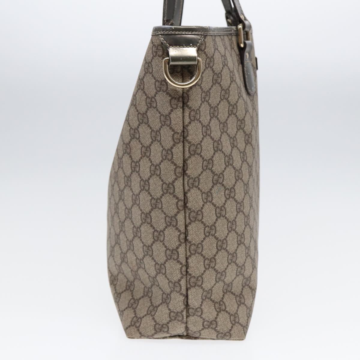 Gucci Leather Canvas Tote