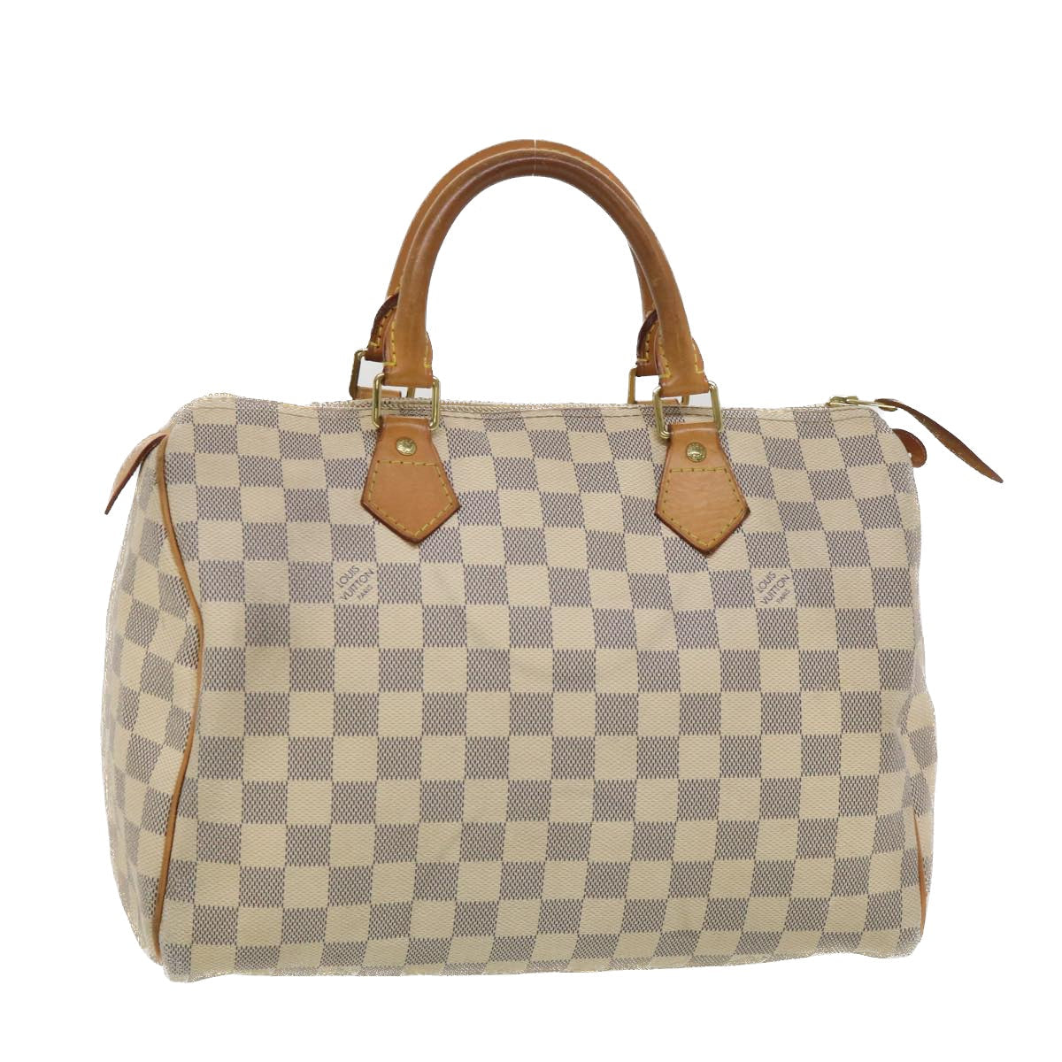 LOUIS VUITTON Damier Azur 30 Hand Bag N41533 LV yk6317B