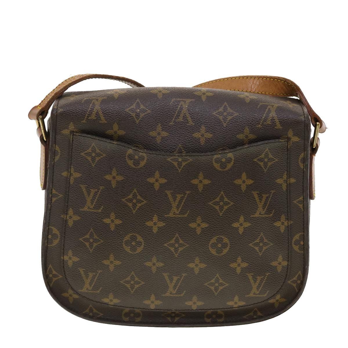 LOUIS VUITTON Monogram Saint Cloud GM Shoulder Bag M51242 LV yk6371