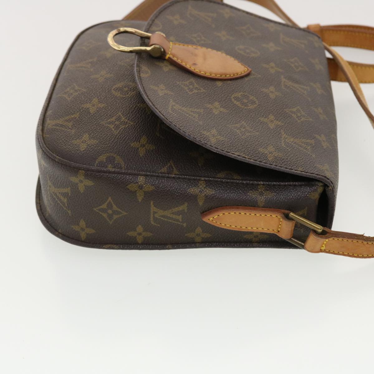 LOUIS VUITTON Monogram Saint Cloud GM Shoulder Bag M51242 LV yk6424