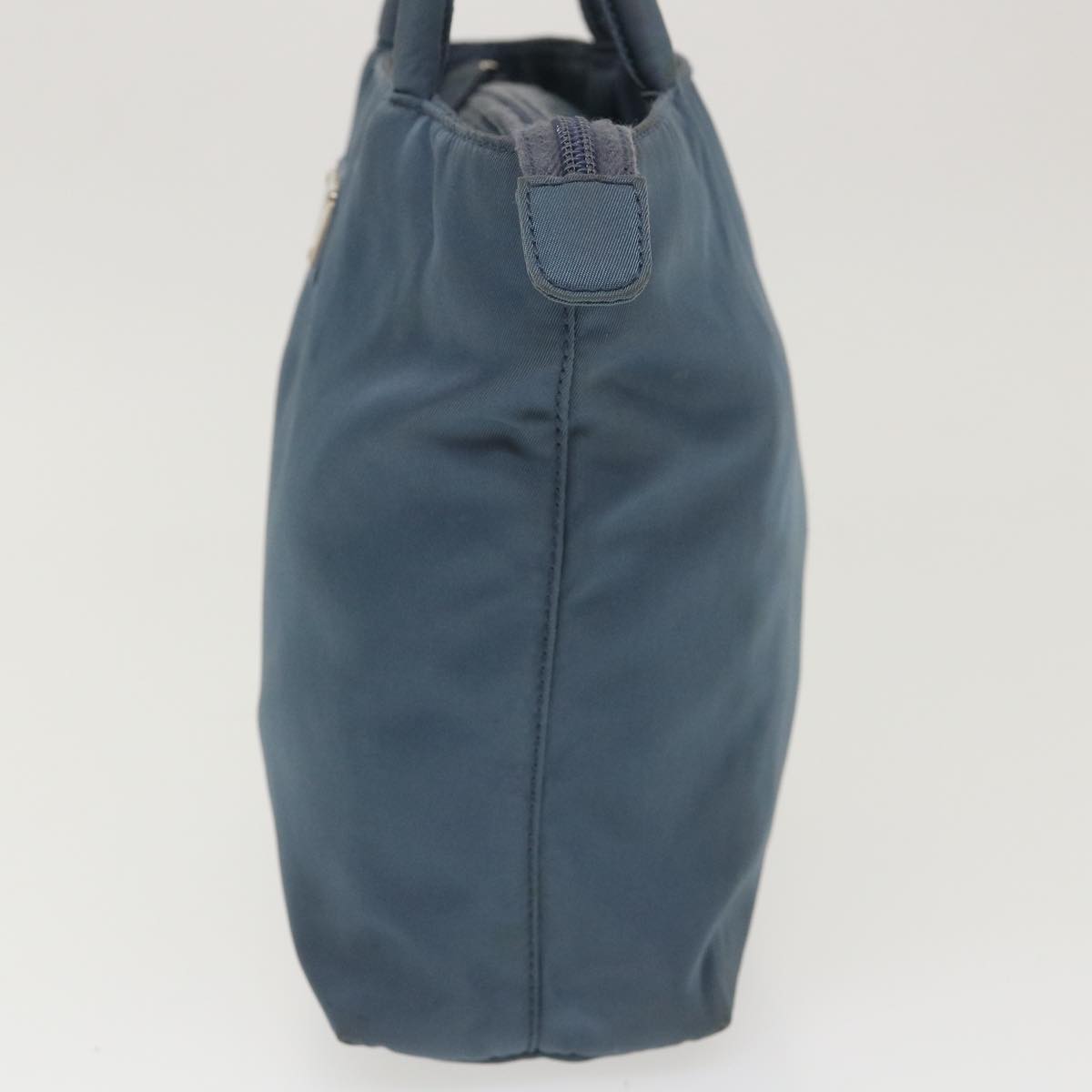 Prada Hand Bag Nylon Blue