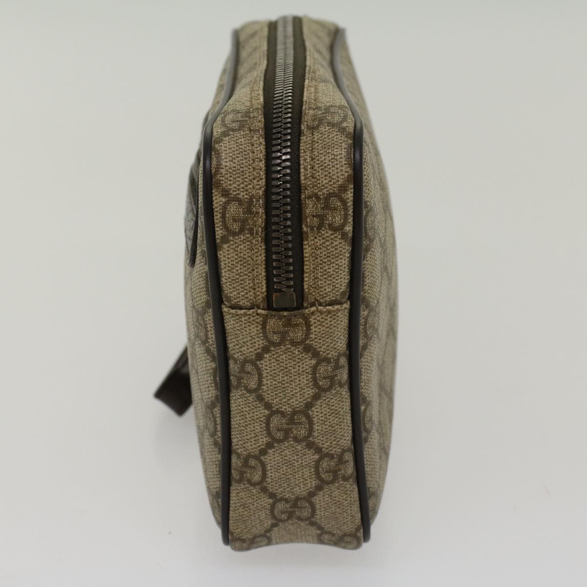 Gucci Leather Canvas Clutch