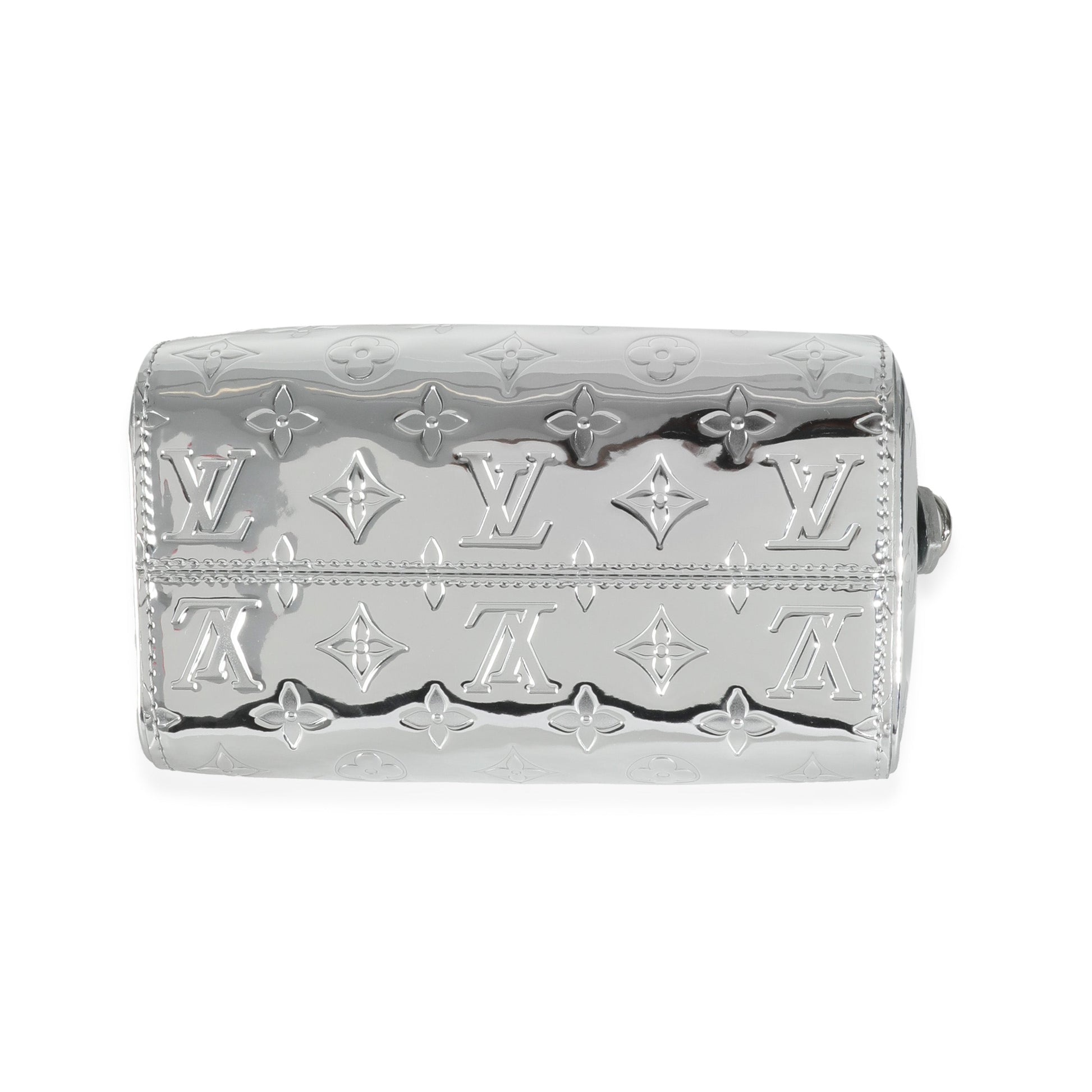 Louis Vuitton Sier Monogram Miroir Speedy Bandouliere 20 NM