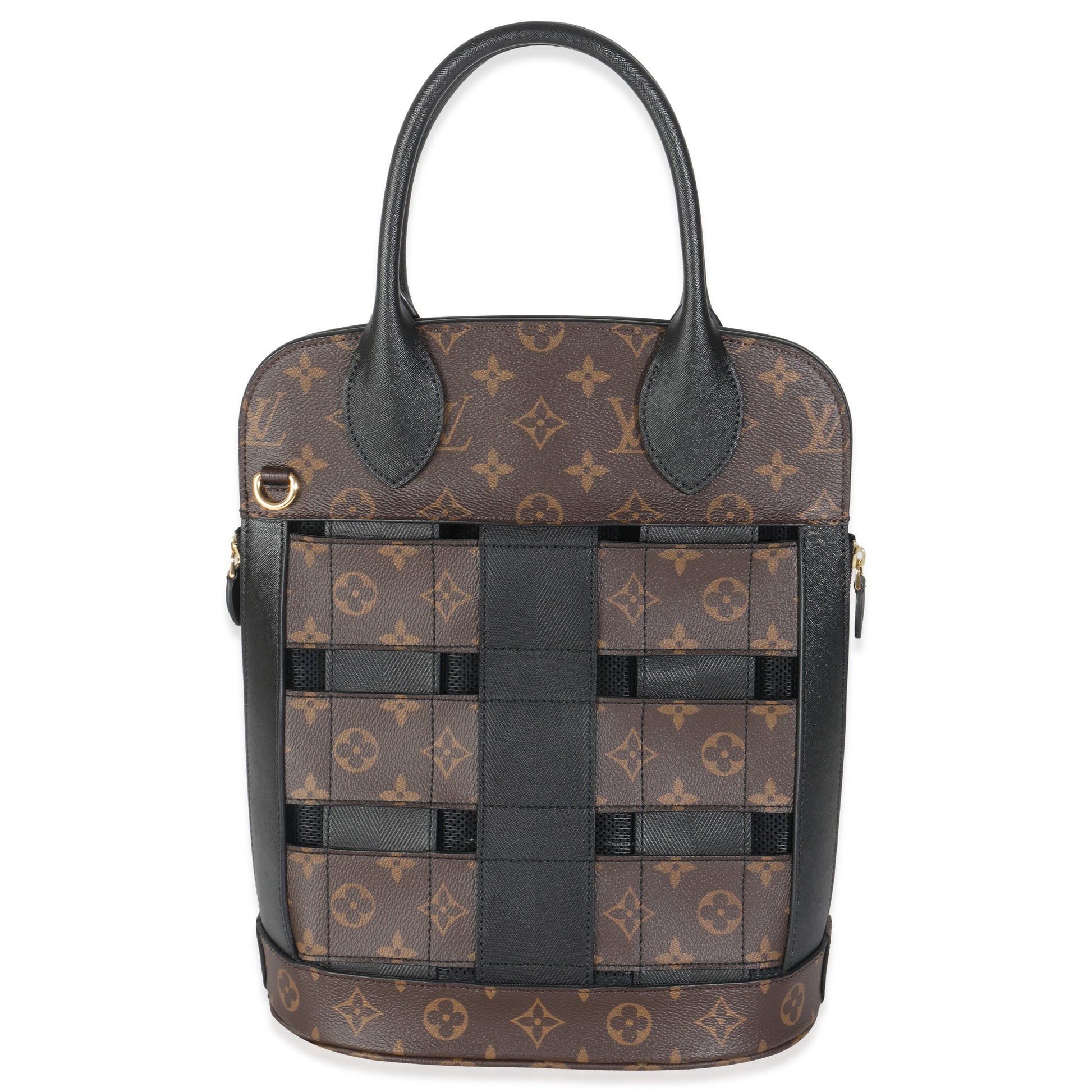 Louis Vuitton Black Monogram Canvas Tressage