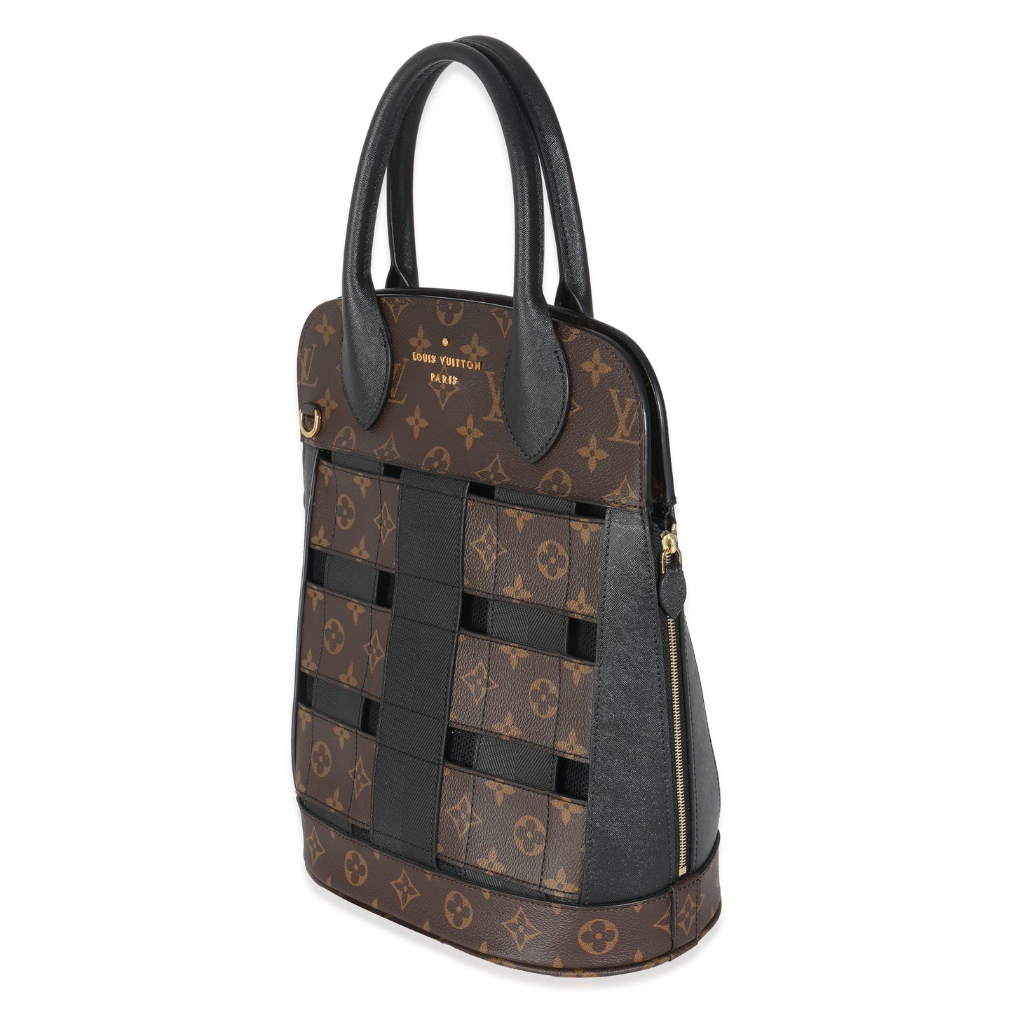 Louis Vuitton Black Monogram Canvas Tressage