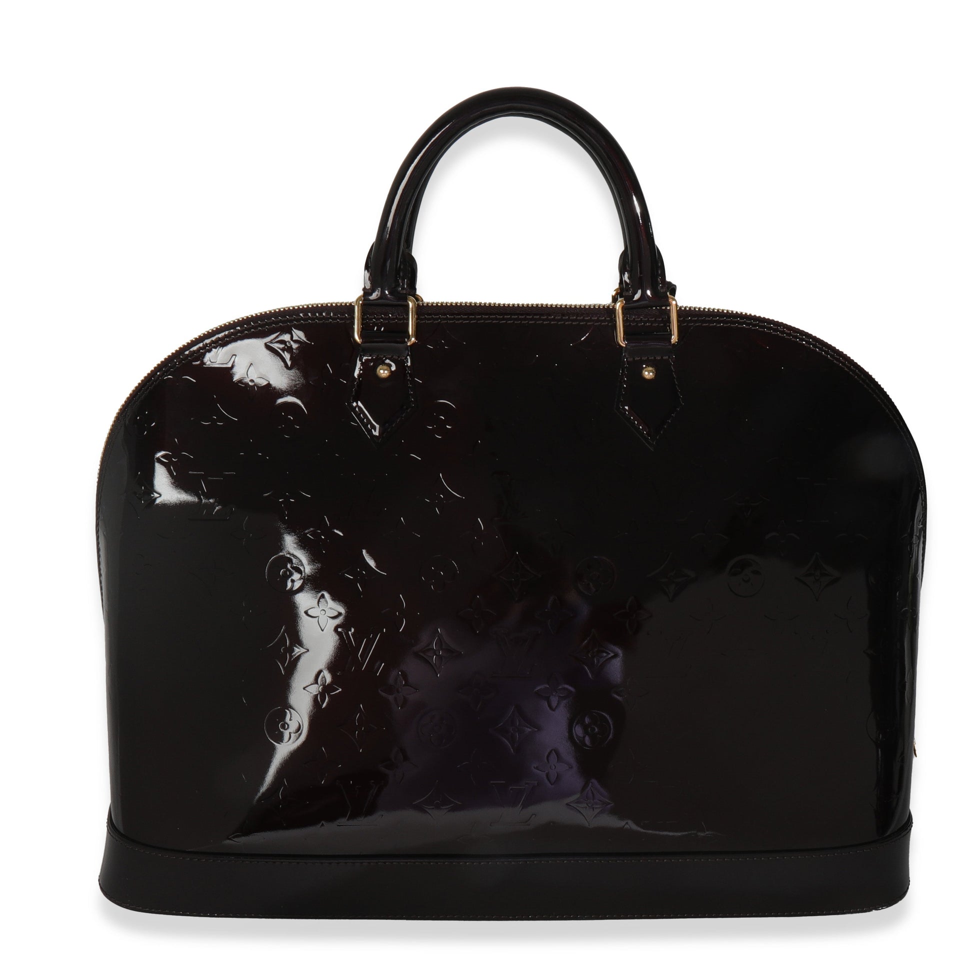 Louis Vuitton Amarante Monogram Vernis Alma GM XL